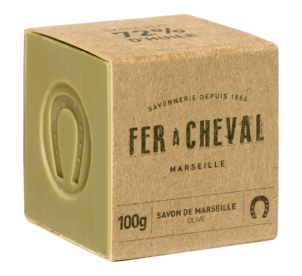 Marseille oliven såpestykke 100g fra Fer á Cheval