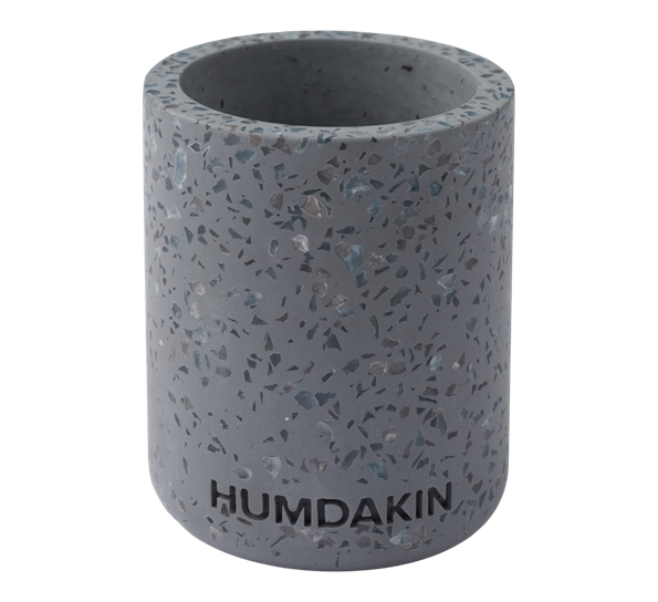 Nordic Terrazzo tannglass 10x7,8 cm grå fra Humdakin