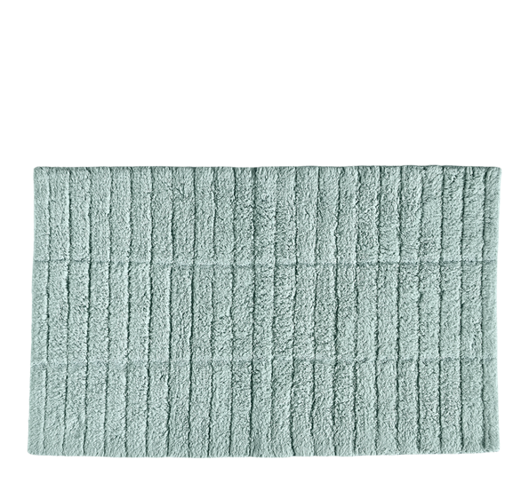 Singles badematte Tiles dusty green 50x80 cm fra Zone