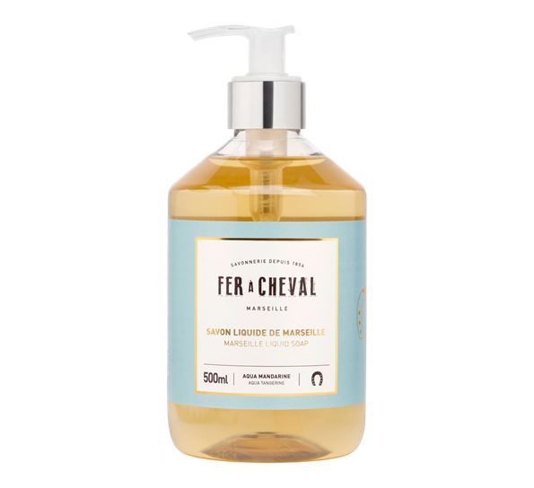 Marseille flytende såpe aqua tangerine 500ml fra Fer á Cheval