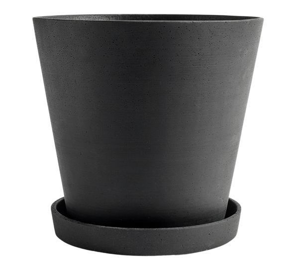 Flowerpot potteskjuler XXXL sort fra HAY