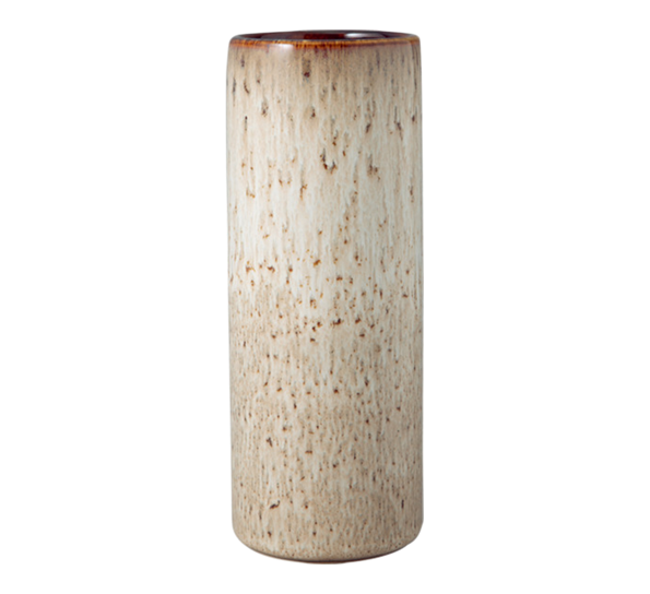 Lave Cylinder vase 20 cm beige fra Villeroy & Boch