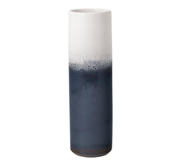 Lave Cylinder vase 25 cm blå fra Villeroy & Boch