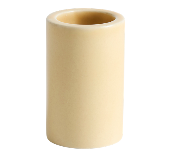 Tann tannbørsteholder lysegul fra HAY