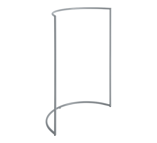 Colour rack klesstativ C-formet grå fra HAY