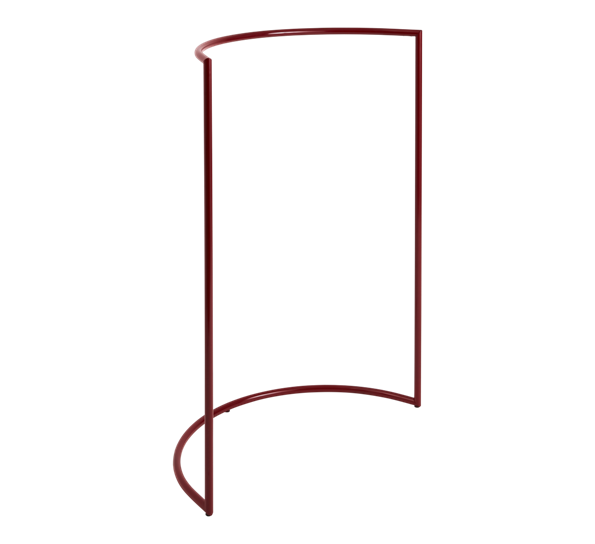 Colour rack klesstativ C-formet rødbrun fra HAY