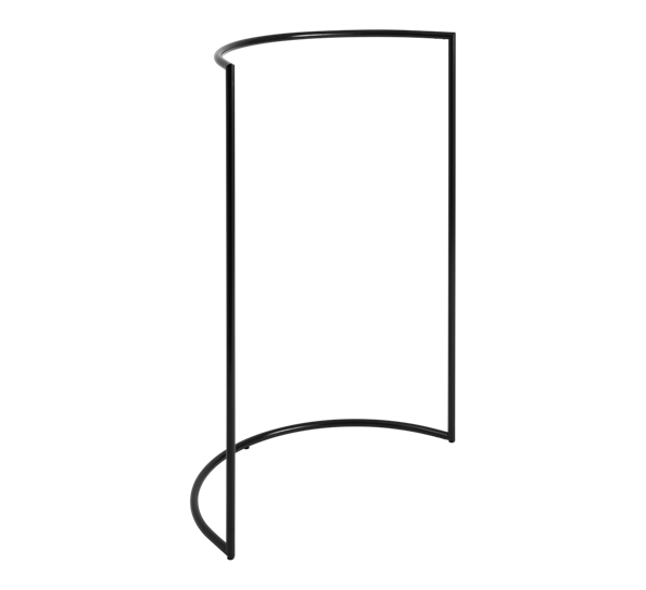 Colour rack klesstativ C-formet sort fra HAY