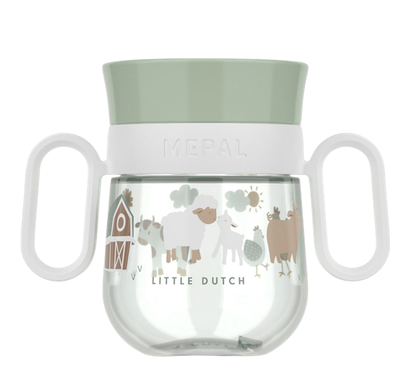 Mio nybegynnerkopp 200ml Little Farm fra Mepal
