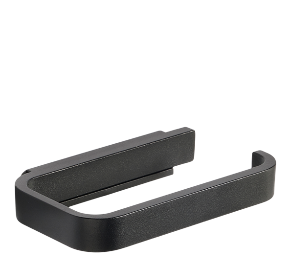 Rim toalettrullholder sort fra Zone