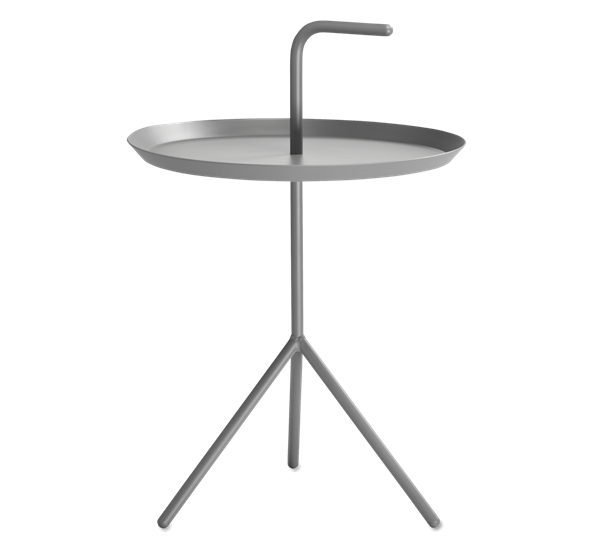 DLM bord ø38xh58 cm grå fra HAY