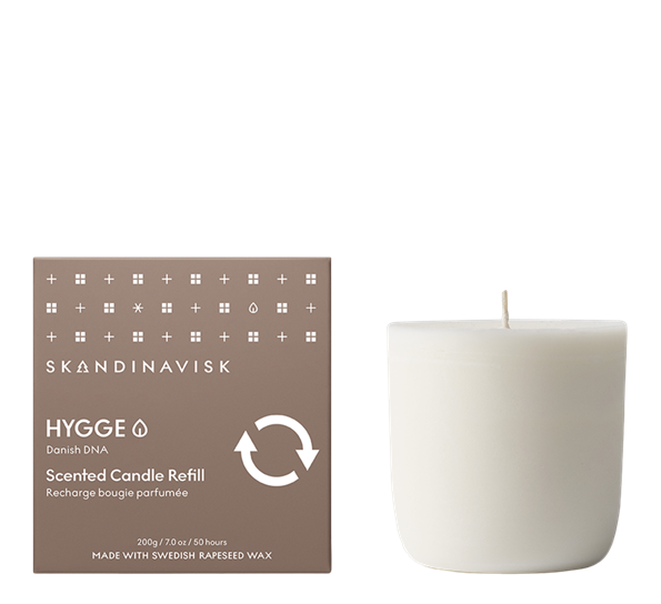 Hygge duftlys refill 200g fra Skandinavisk