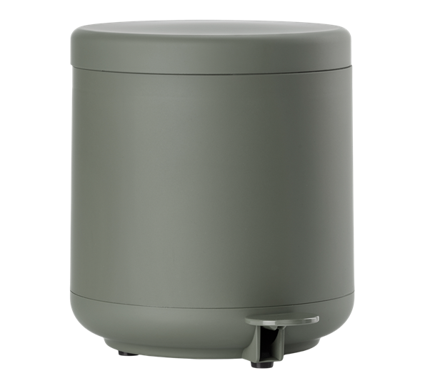 Ume pedalbøtte olivengrønn h22 cm fra Zone