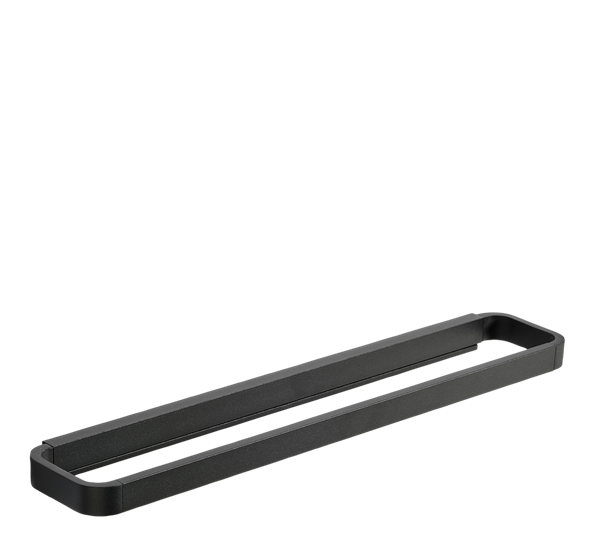 Rim håndklestang 44x7,5x2,5 cm sort fra Zone