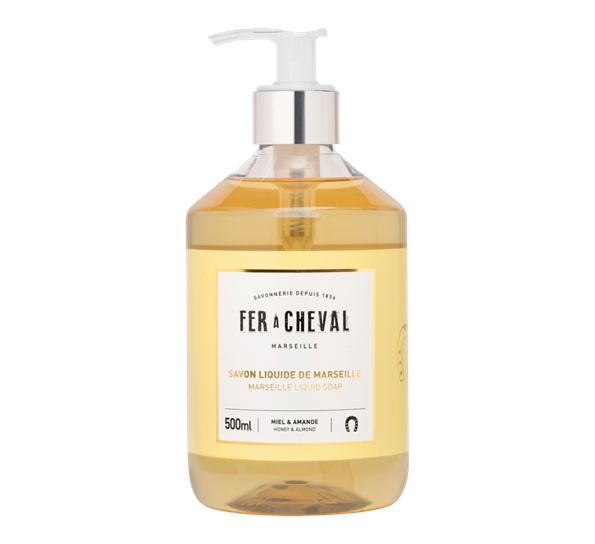 Marseille flytende såpe honning og mandel 500ml fra Fer á Cheval