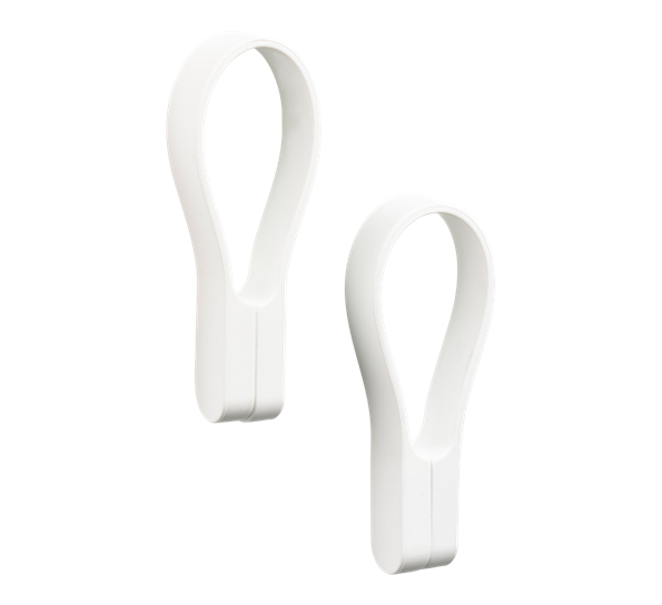 Loop håndklehenger magnet hvit 2-pk fra Zone