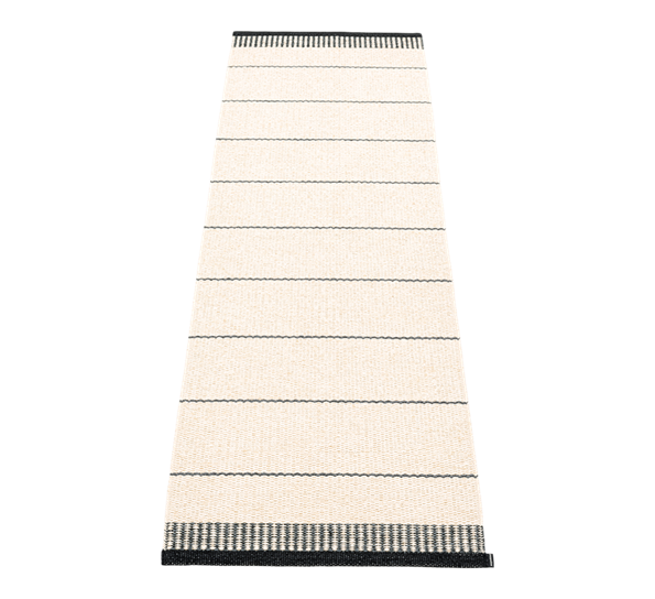 Belle matte sort 60x200 cm fra Pappelina