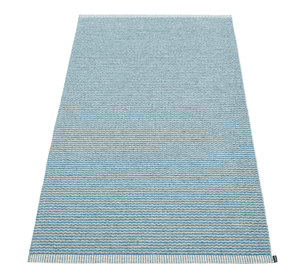 Mono matte blue fog 85x160 cm fra Pappelina