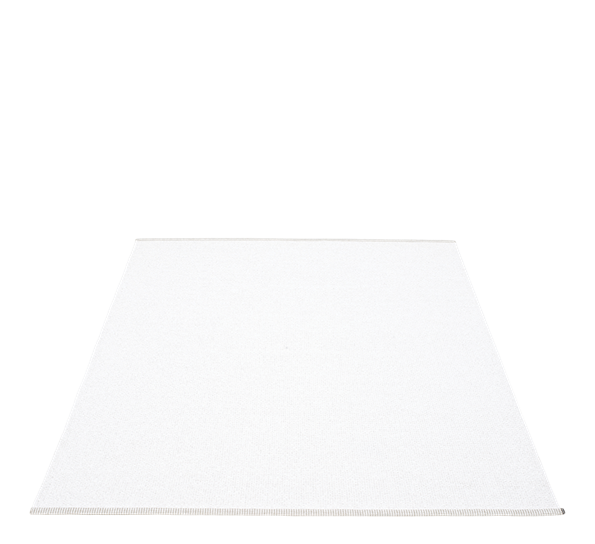 Mono matte hvit 180x220 cm fra Pappelina