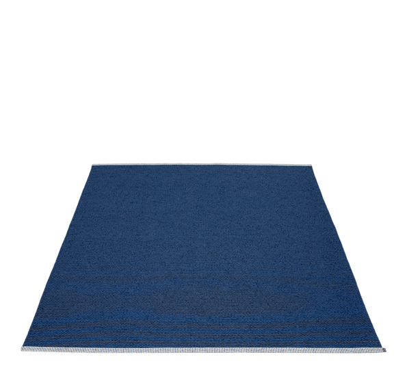 Mono matte mørk blå 180x220 cm fra Pappelina