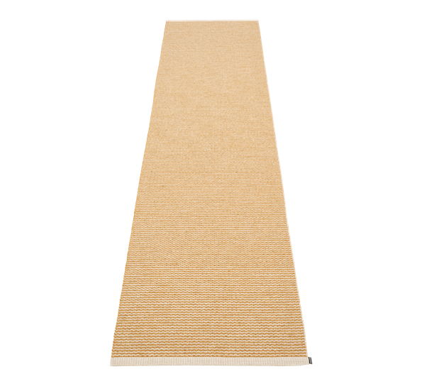 Mono matte oker krem 70x300 cm fra Pappelina