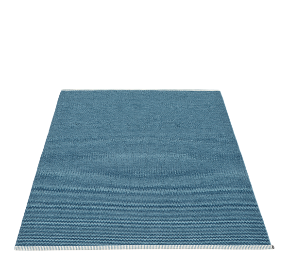 Mono matte ocean blue 180x220 cm fra Pappelina