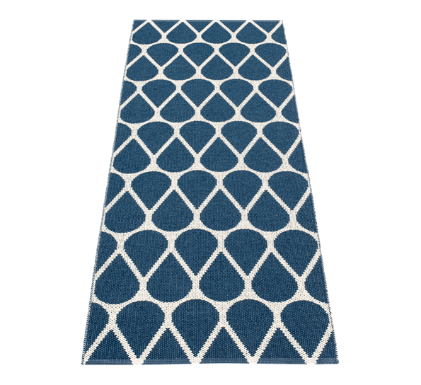 Otis matte ocean blue 70x200 cm fra Pappelina