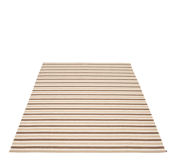 Teo matte brun 140x200 cm fra Pappelina