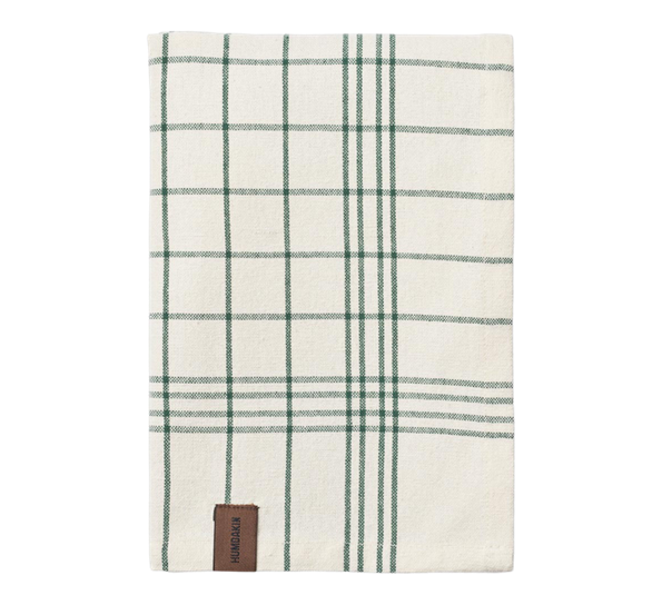 Chrismas kjøkkenhåndkle 2-pk grønne striper fra Humdakin