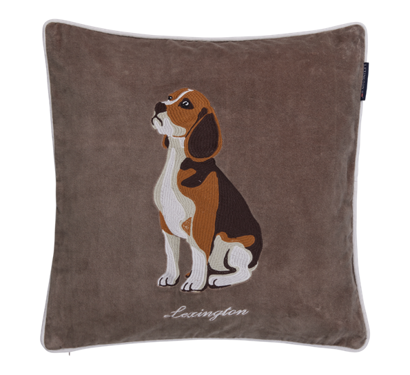 <p>Dog putetrekk 50x50 cm brun Lexington</p>
