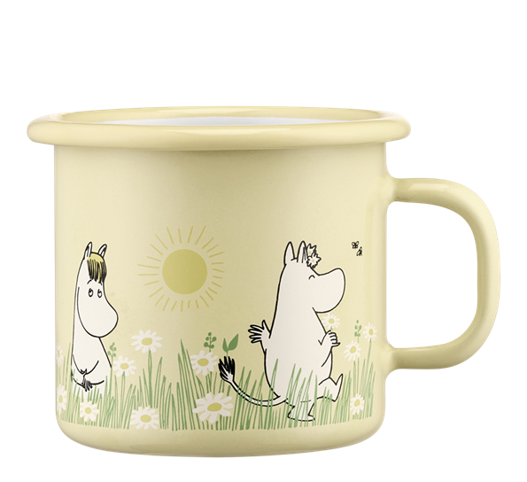 Mummi emaljekrus 2,5 dl I engen Muurla