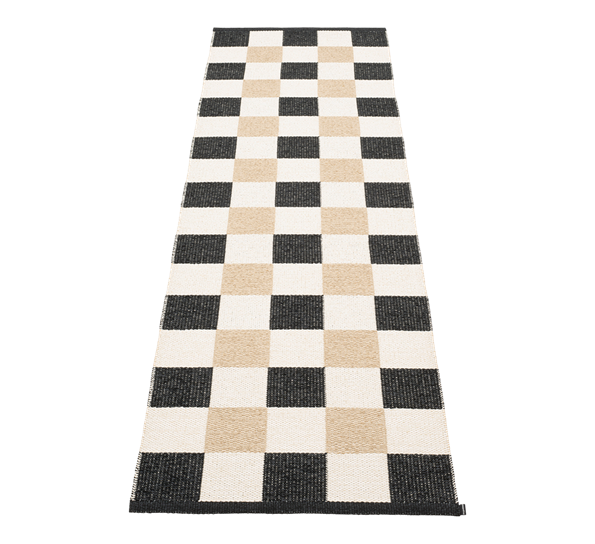 Pix matte sort 70x240 cm fra Pappelina