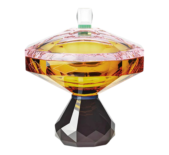 Hamptons bonbonniere 19x18x20,5 cm grey petrol amber fra Reflections Copenhagen