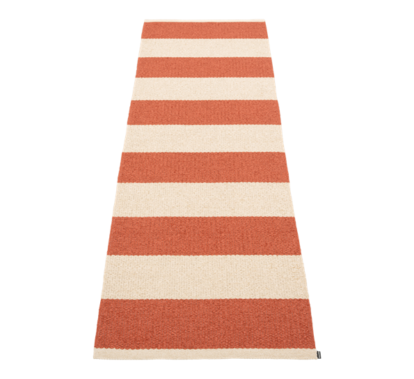 Bob matte brick vanilje 70x225 cm fra Pappelina