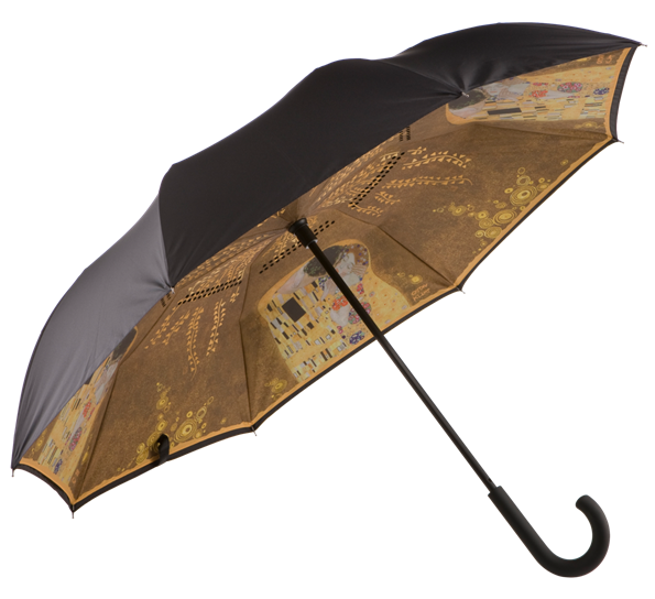 Paraply Gustav Klimt The Kiss Ø108 cm fra Goebel
