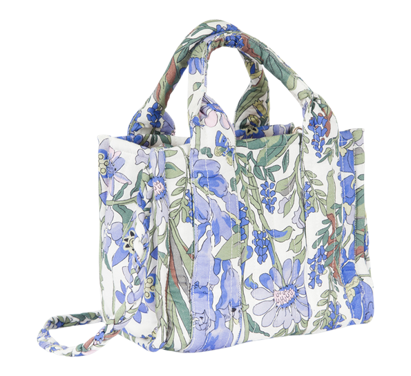 Tote Bag 25x20 cm Blue Garden ByTiMo