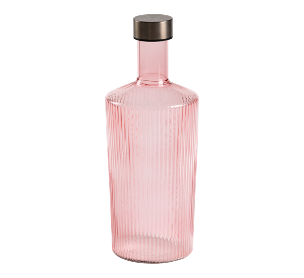 <p>Pink karaffel 1,25l rosa Paveau</p>
