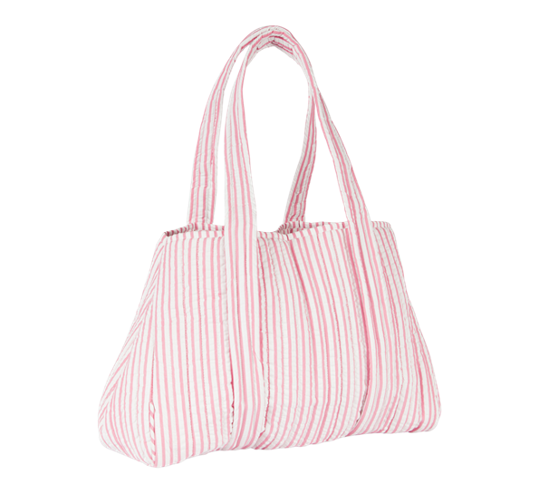 Tote bag 42x40 cm Pink Stripe ByTiMo