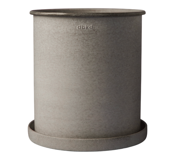 Plant pot utekrukke ø27 cm h30 cm beige fra DBKD