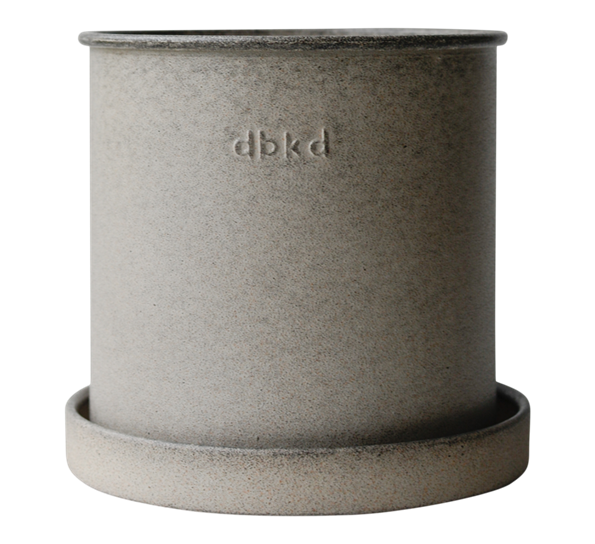 Plant pot utekrukke ø14 cm h14 cm beige fra DBKD