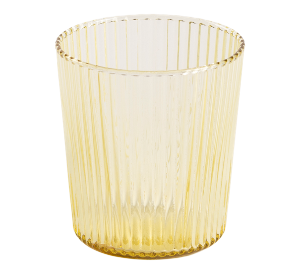 Cable drikkeglass 23cl gul Paveau