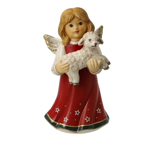 Winter Magic engel Little Shepherd 8,5 cm fra Goebel