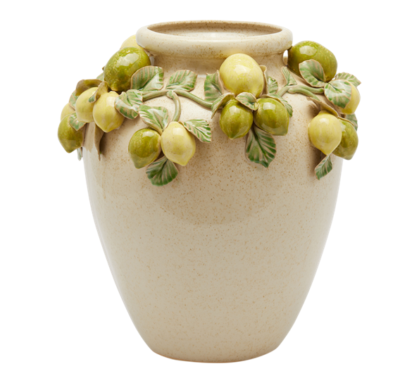 Freaky Limoni vase 35 cm med sitroner EDG Enzo de Gasperi