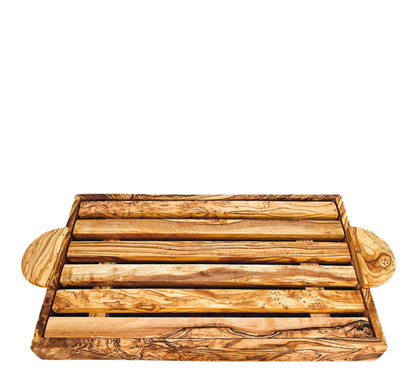 Brødfjøl 36x23x3,5 cm oliventre OlivArte