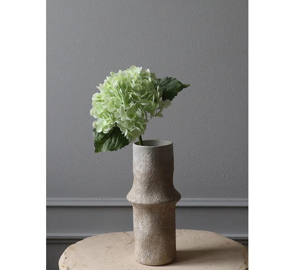 Kunstig blomst Hydrangea Hortensia lysegrønn fra Botanè Studios