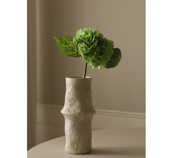 Kunstig blomst Hydrangea Hortensia grønn. fra Botanè Studios