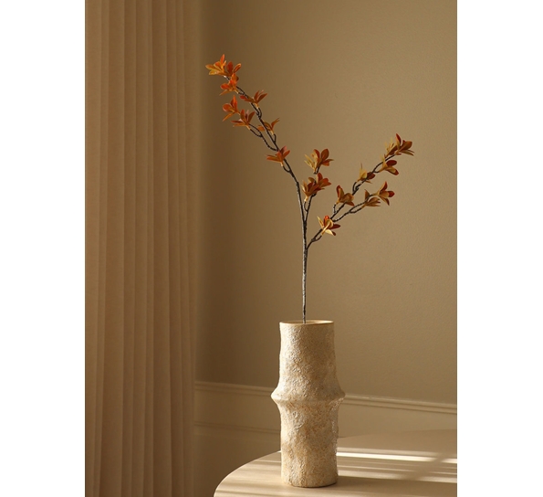 Kunstige blader Enkianthus Perulatus oransje fra Botanè Studios