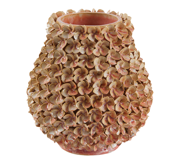Freaky ortensia vase 20,5 cm med hortensiablader EDG Enzo de Gasperi