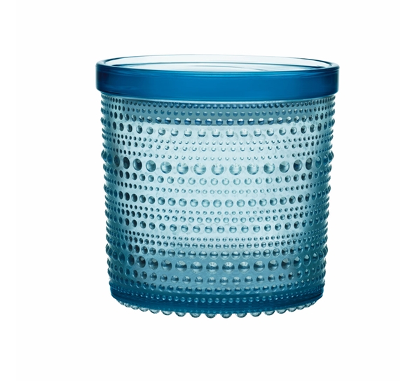 Kastehelmi lys blå krukke 116X114mm fra Iittala
