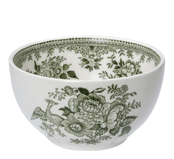 Green Asiatic Pheasants skål ø12cm fra Burleigh