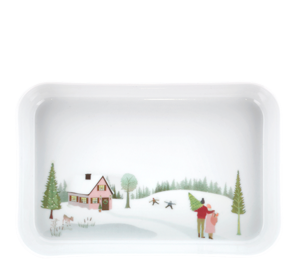 Vinter fat 18x12 cm fra Pillivuyt